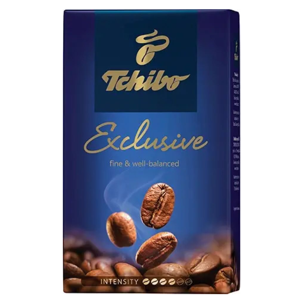 Кава Tchibo Exclusive мелена 250 г (4006067888250) Кава Tchibo Exclusive мелена 250 г (4006067888250)