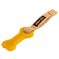 Dog toy Collar GiGwi Gum gum Small bone 9 cm (75009)