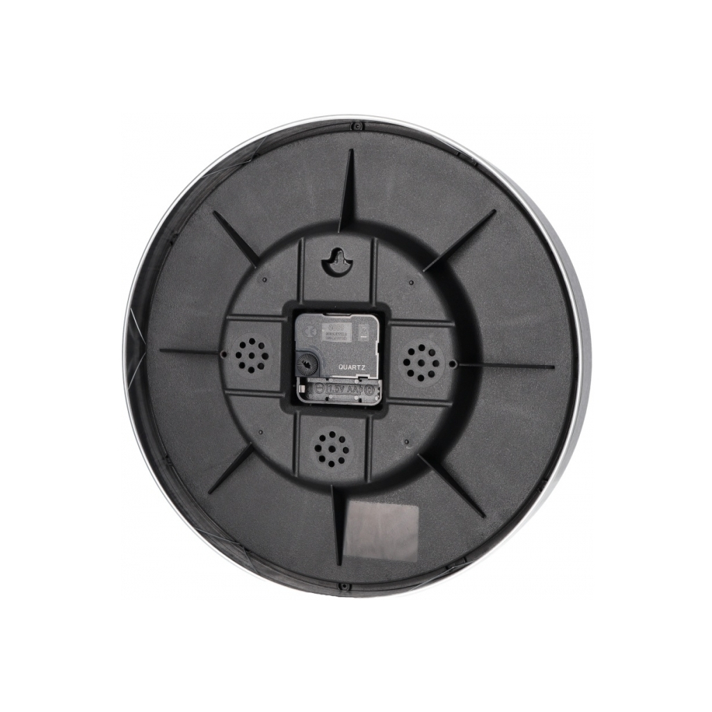 Настінний годинник Optima World металевий, чорний (O52092)