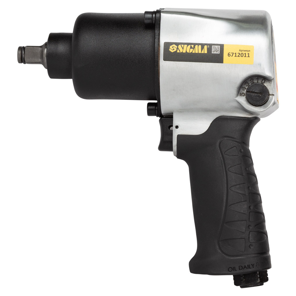 Гайковерт Sigma 1/2" посилений 640Нм (6712011) Гайковерт Sigma 1/2" посилений 640Нм (6712011)