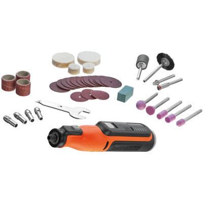 Гравер Black&Decker 29500 об/хв, 7,2V, Li-Ion 1,5Ah (BCRT8I)