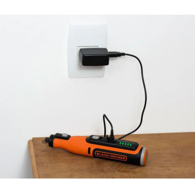 Гравер Black&Decker 29500 об/хв, 7,2V, Li-Ion 1,5Ah (BCRT8I)