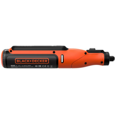 Гравер Black&Decker 29500 об/хв, 7,2V, Li-Ion 1,5Ah (BCRT8I)
