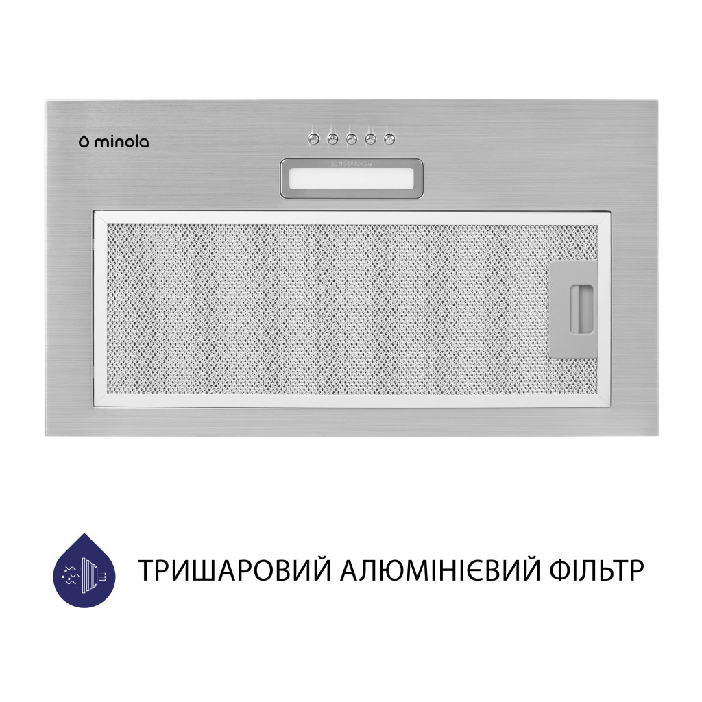 Витяжка кухонна Minola HBI 5025 I LED