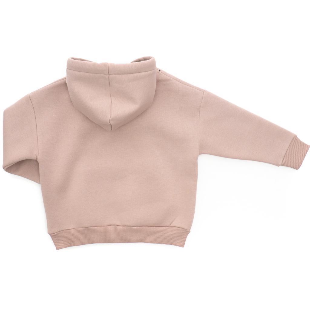Кофта дитяча Cloise худи флісова (CL0115008-140-beige)