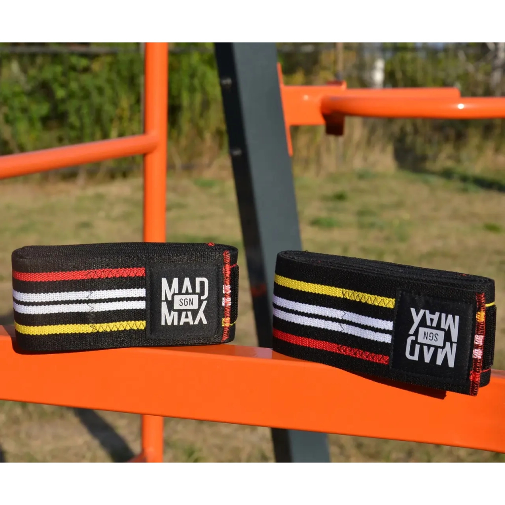 Бинт для спорту MadMax на коліна Knee Wraps Black (MFA-292-U)