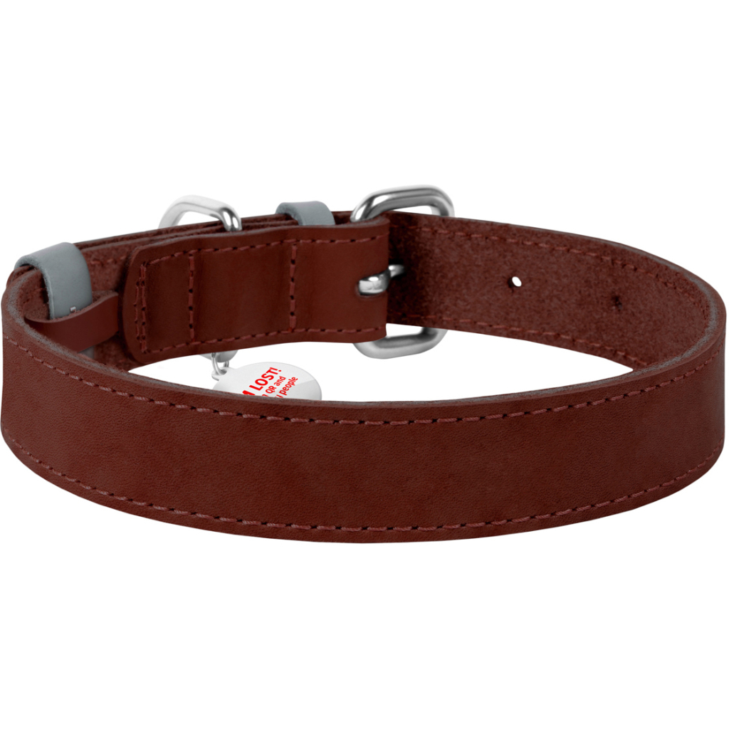 Нашийник для тварин WAUDOG Classic шкіряний 12 мм х 19-25 см коричневий (02016) Нашийник для тварин WAUDOG Classic шкіряний 12 мм х 19-25 см коричневий (02016)