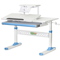 ErgoKids desk with shelf Blue (TH-310 W/BL + BD-S30 BL)