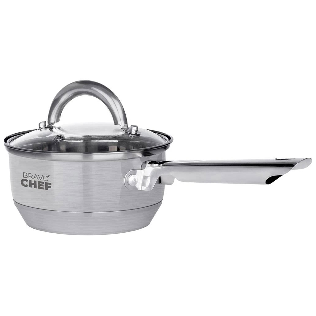 Ківш Bravo Chef з кришкою 1.15 л (BC-4001-14) Ківш Bravo Chef з кришкою 1.15 л (BC-4001-14)