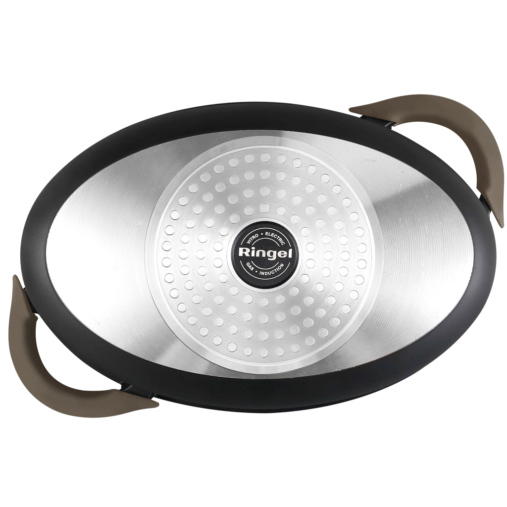 Гусятниця Ringel Ростер Meyer 40 x 27 x 18.5 см 8.4 л з кришкою (RG-2129-39)