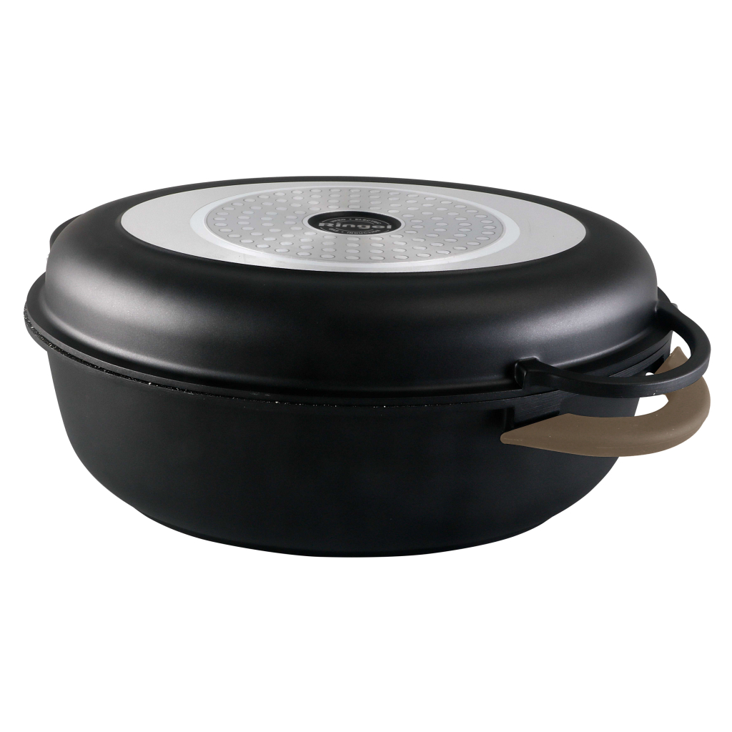 Гусятниця Ringel Ростер Meyer 40 x 27 x 18.5 см 8.4 л з кришкою (RG-2129-39)