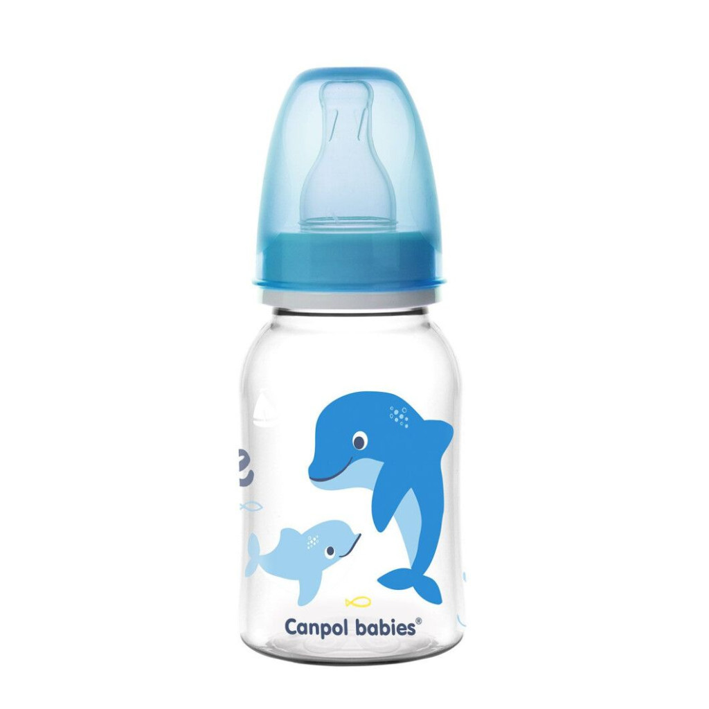 Пляшечка для годування Canpol babies LOVE&SEA 120 мл PP блакитна (59/300)