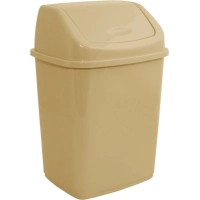Контейнер для сміття Алеана Кремовий 5 л (алн 122061/крем)