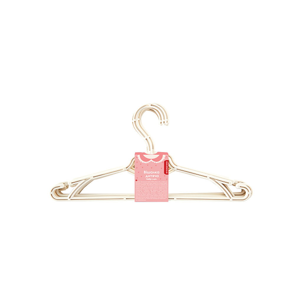 Плічка Алеана Дитячі Біла троянда 5 шт. (алн 121074/біла роза)