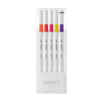Liner UNI set Emott Passion Color 0.4 mm 5 colors (PEM-SY/5C.02PC)