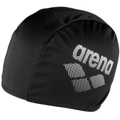 Шапка для плавання Arena Polyester II 002467-500 чорний Уні OSFM (3468336220559)