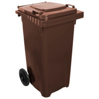 Garbage container Aleana Euro Dark brown 120 l (aln 169097/t.cinnamon)
