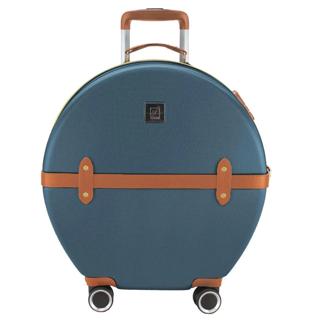 Валіза Semi Line 20" (S) Blue/Brown (T5672-2) (DAS302674)