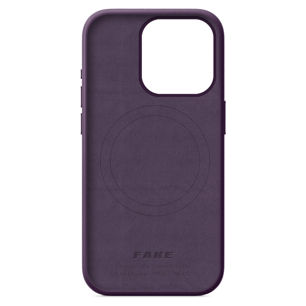 Чохол до мобільного телефона Armorstandart FAKE Leather Case Apple iPhone 15 Pro Deep Purple (ARM76302) Чохол до мобільного телефона Armorstandart FAKE Leather Case Apple iPhone 15 Pro Deep Purple (ARM76302)