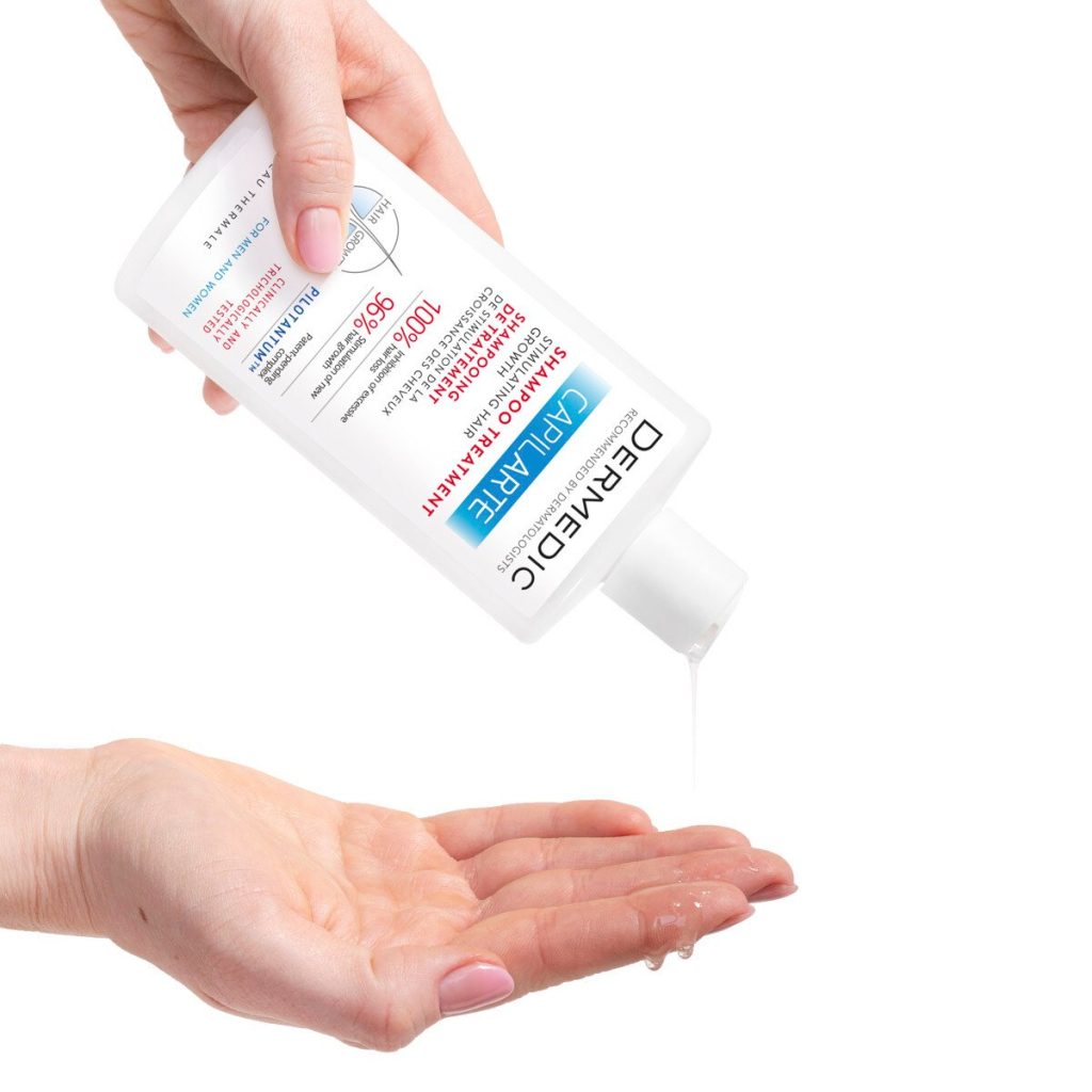 Шампунь Dermedic Capilarte Для стимулювання та відновлення росту волосся 300 мл (5901643174194)