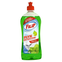 Manual dishwashing liquid Filip Mint 500 ml (5903876403492)