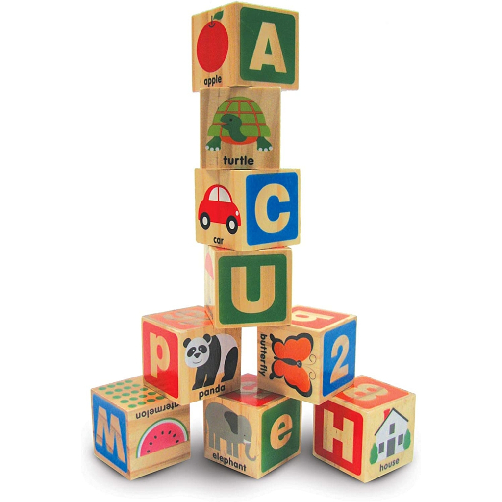 Кубики Melissa&Doug Цифри / Букви (MD2253)