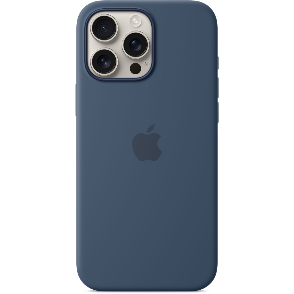 Чохол до мобільного телефона Apple iPhone16 Pro Max Silicone Case with MagSafe - Denim (MYYU3ZM/A) Чохол до мобільного телефона Apple iPhone16 Pro Max Silicone Case with MagSafe - Denim (MYYU3ZM/A)