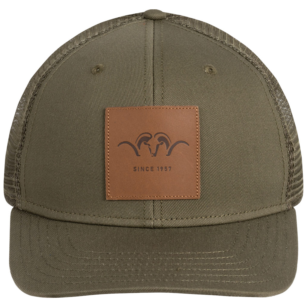 Кепка Blaser Active Outfits Leather Badge One size Олива (241017-107-566 one size)