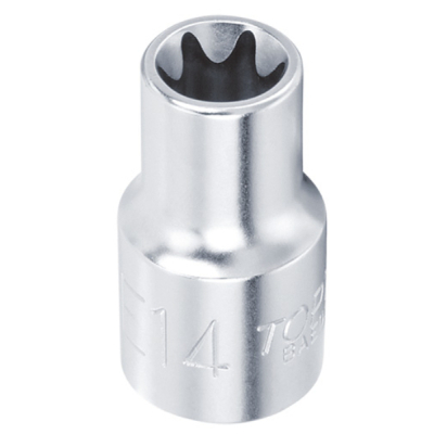 Торцева головка Toptul TORX Е-профіль 1/2" E12 (BAED1612)