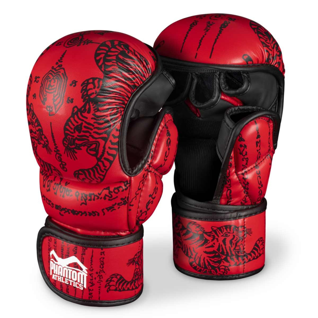 Рукавички для MMA Phantom Muay Thai Red S/M (PHMMAG2705-SM)