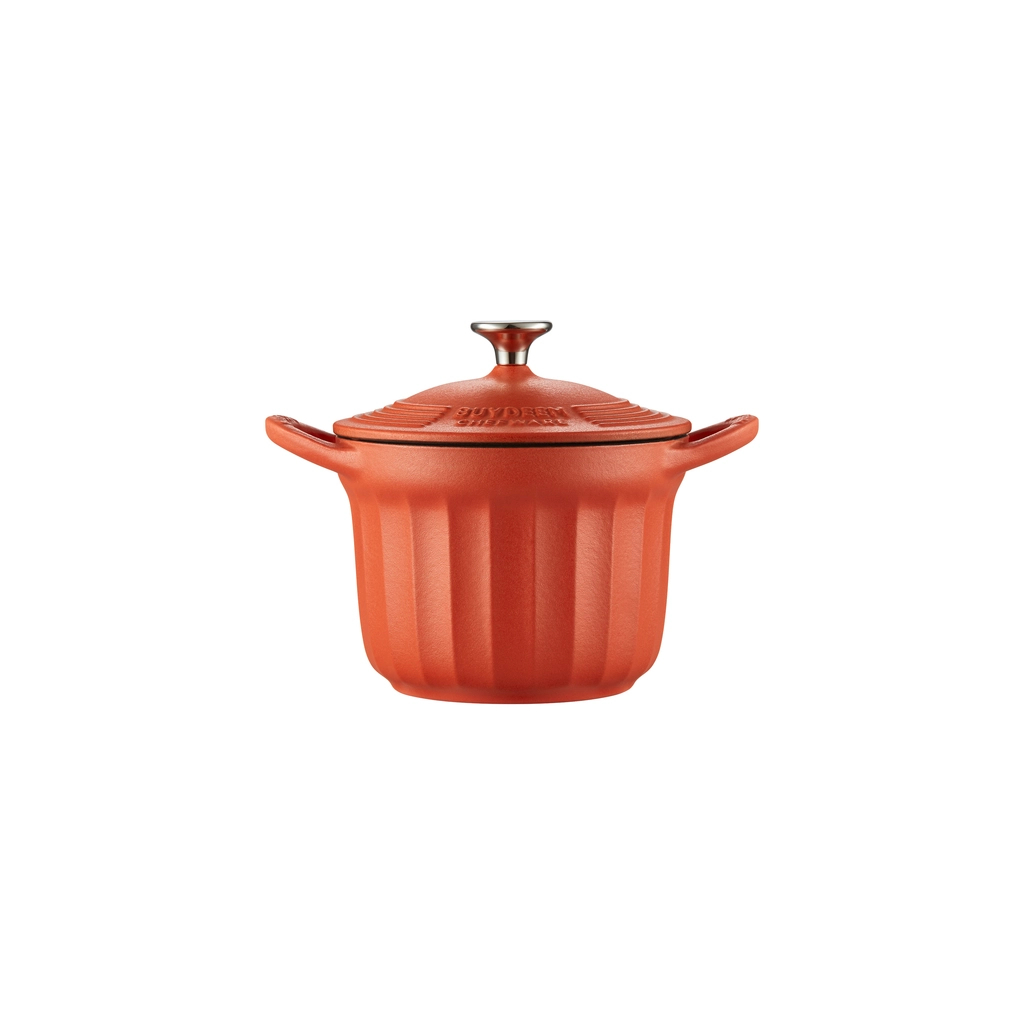 Гусятниця Buydeem CP541 Koi Red чавунна емальована 1.8 л (CP541-KR)