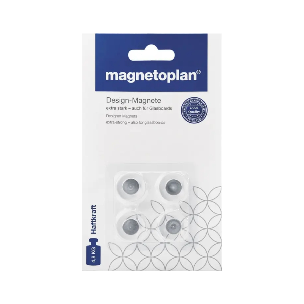 Магніт Magnetoplan акрилові для скла 20/4.8 Design Acrylic (1681020)