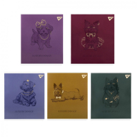 Notebook Yes Luxure doggy A5 24 sheets cell (767539)