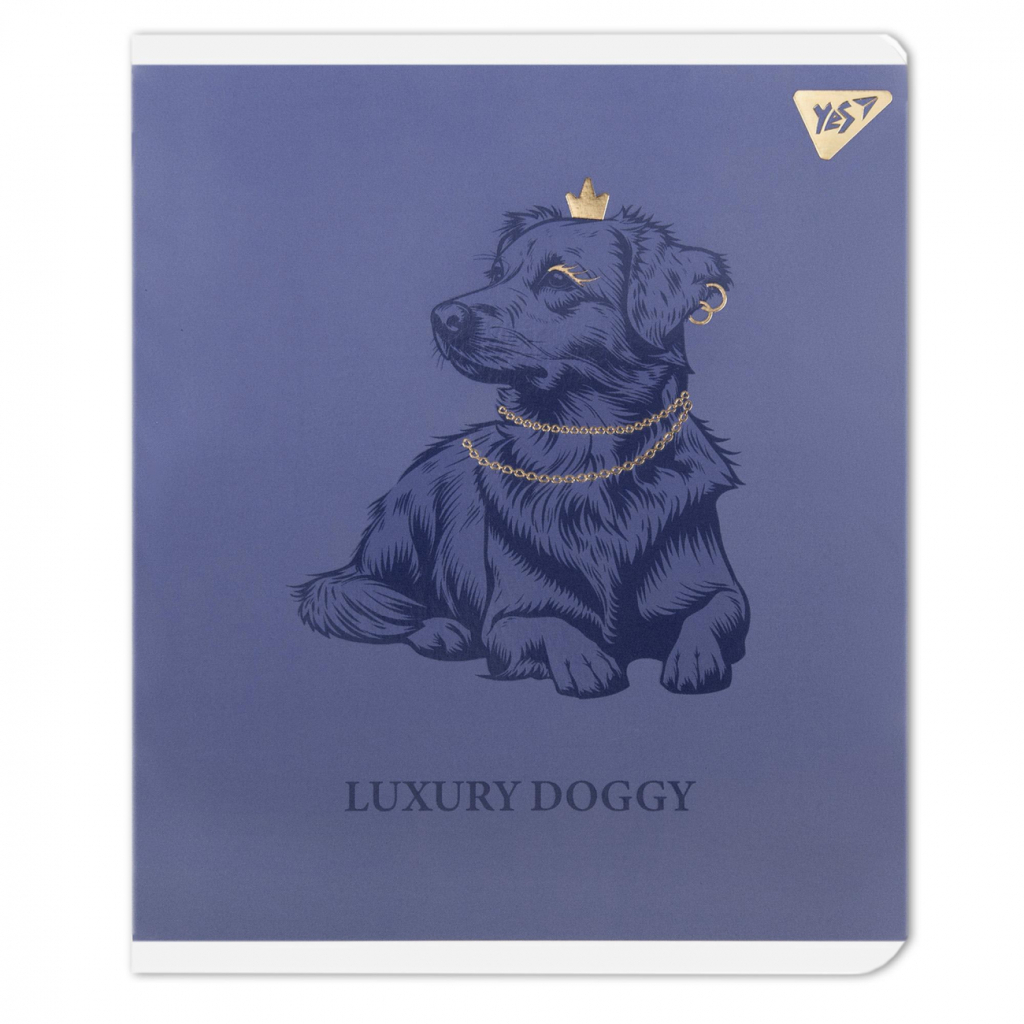 Зошит Yes Luxure doggy А5 24 аркушів клітинка (767539) Зошит Yes Luxure doggy А5 24 аркушів клітинка (767539)