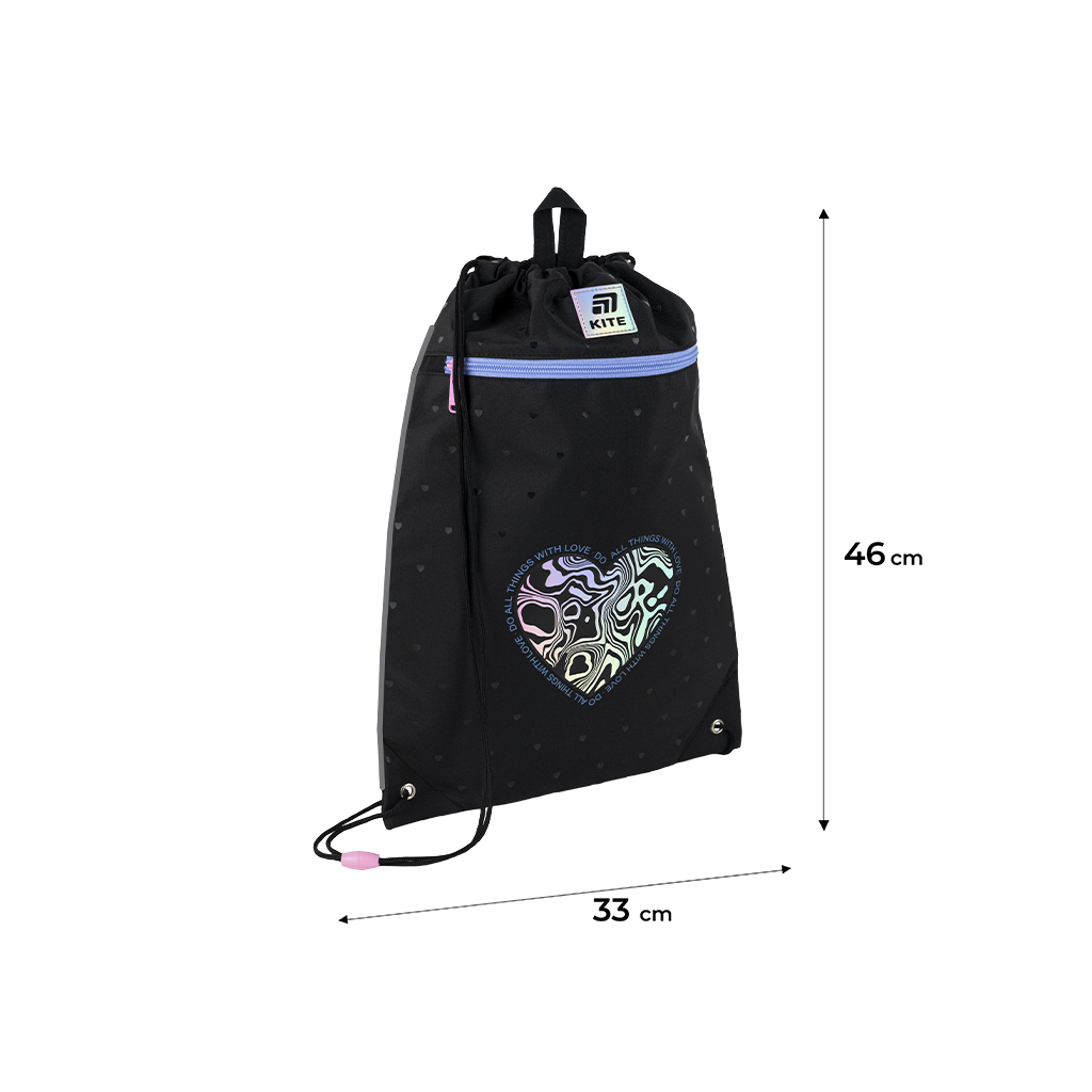 Сумка для взуття Kite 601M Love is (K25-601M-5)