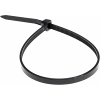 Screed 80mm/3.0mm, black, 100 pcs APRO (CT-B380)