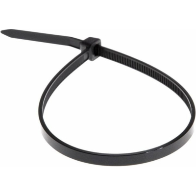 Стяжка 80мм/3.0мм, black, 100 шт APRO (CT-B380)