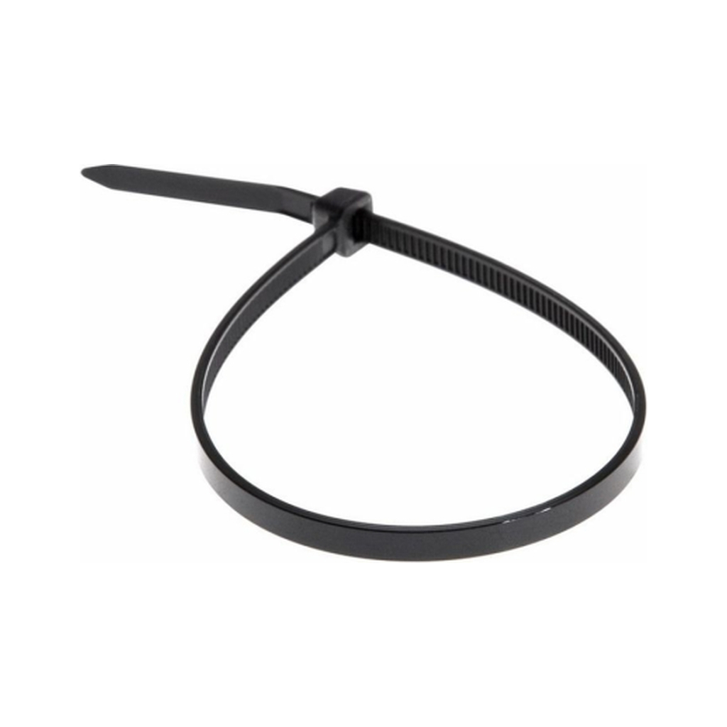 Стяжка 80мм/3.0мм, black, 100 шт APRO (CT-B380)