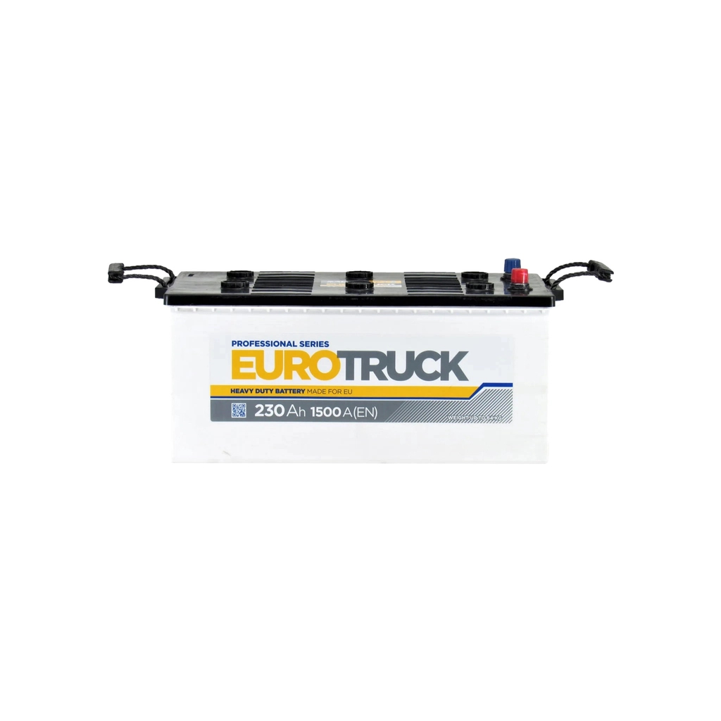 Акумулятор автомобільний EUROTRUCK 6СТ-230АЗ (3) (C) 1500А 12V (E)