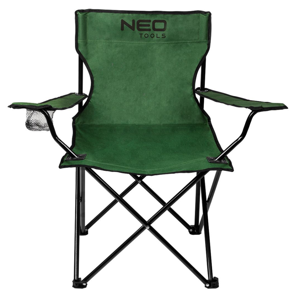 Стілець складаний Neo Tools 79 x 39 x 43 см, до 120 кг, чохол (63-157) Стілець складаний Neo Tools 79 x 39 x 43 см, до 120 кг, чохол (63-157)