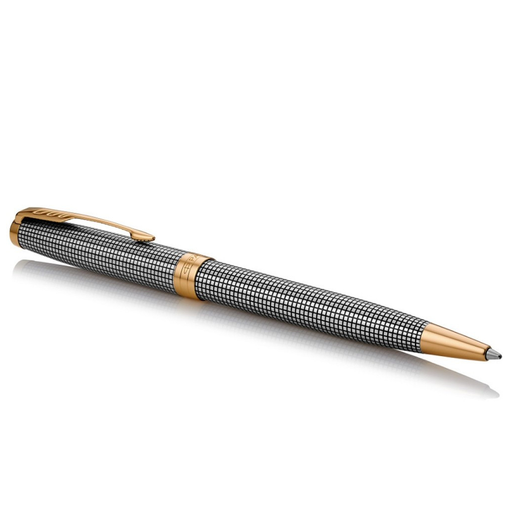 Ручка кулькова Parker SONNET 17 Cisele Silver GT BP (88 232)
