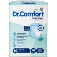 Diapers for adults Dr.Comfort Medium 70-120 cm 10 pcs (8680131205639)
