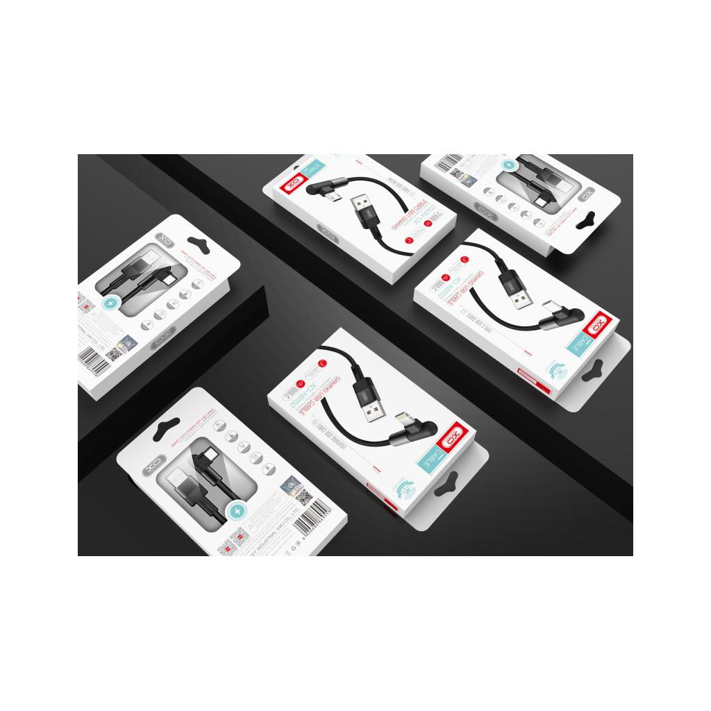 Дата кабель USB 2.0 AM to Micro 5P 1.0m 2.4A 90° corner white XO (NB152-M-1-WH) Дата кабель USB 2.0 AM to Micro 5P 1.0m 2.4A 90° corner white XO (NB152-M-1-WH)