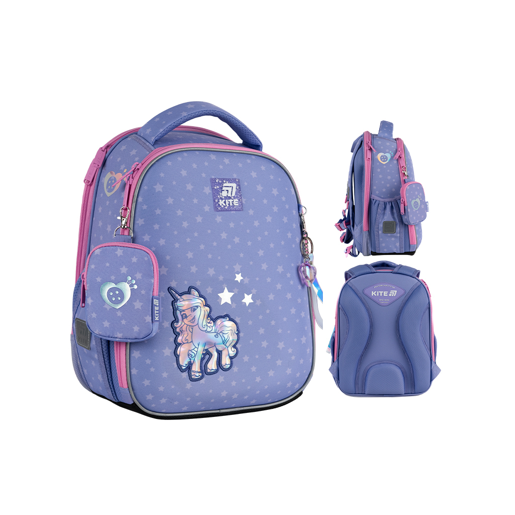 Шкільний набір Kite Education My Little Pony 555 (рюкзак, пенал, сумка) (SET_LP25-555S)