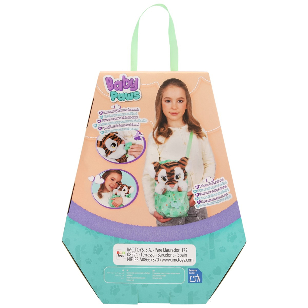 Інтерактивна іграшка Baby Paws W3 – Тигреня (927650IM)