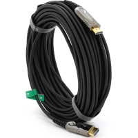 Кабель мультимедійний HDMI M to HDMI M 20.0m V2.0 4K UHD black VEGGIEG (YT-HDMI(M)/(M)HA-20/19719)