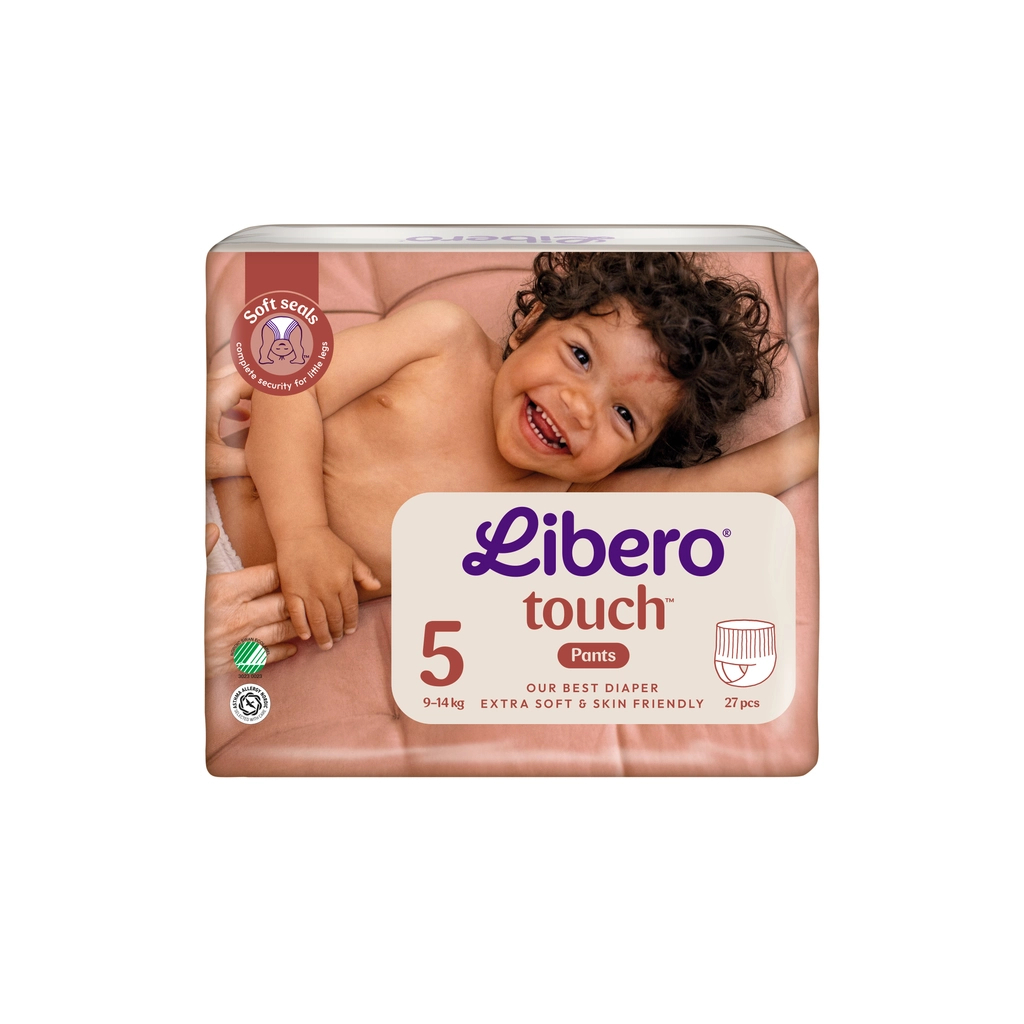 Підгузки Libero Touch Pants Розмір 5 (9-14 кг) 27 шт (7322542265109)