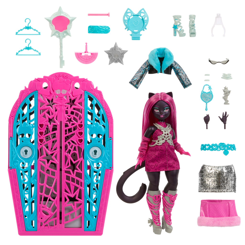 Лялька Monster High сюрприз Таємниці Жахлівуда Жахо-секрети Кетті Нуар (JBG82) Лялька Monster High сюрприз Таємниці Жахлівуда Жахо-секрети Кетті Нуар (JBG82)