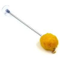 Toy for cats Hippie Pet Sucker ball yellow 23 cm (HIPCT2304089G)