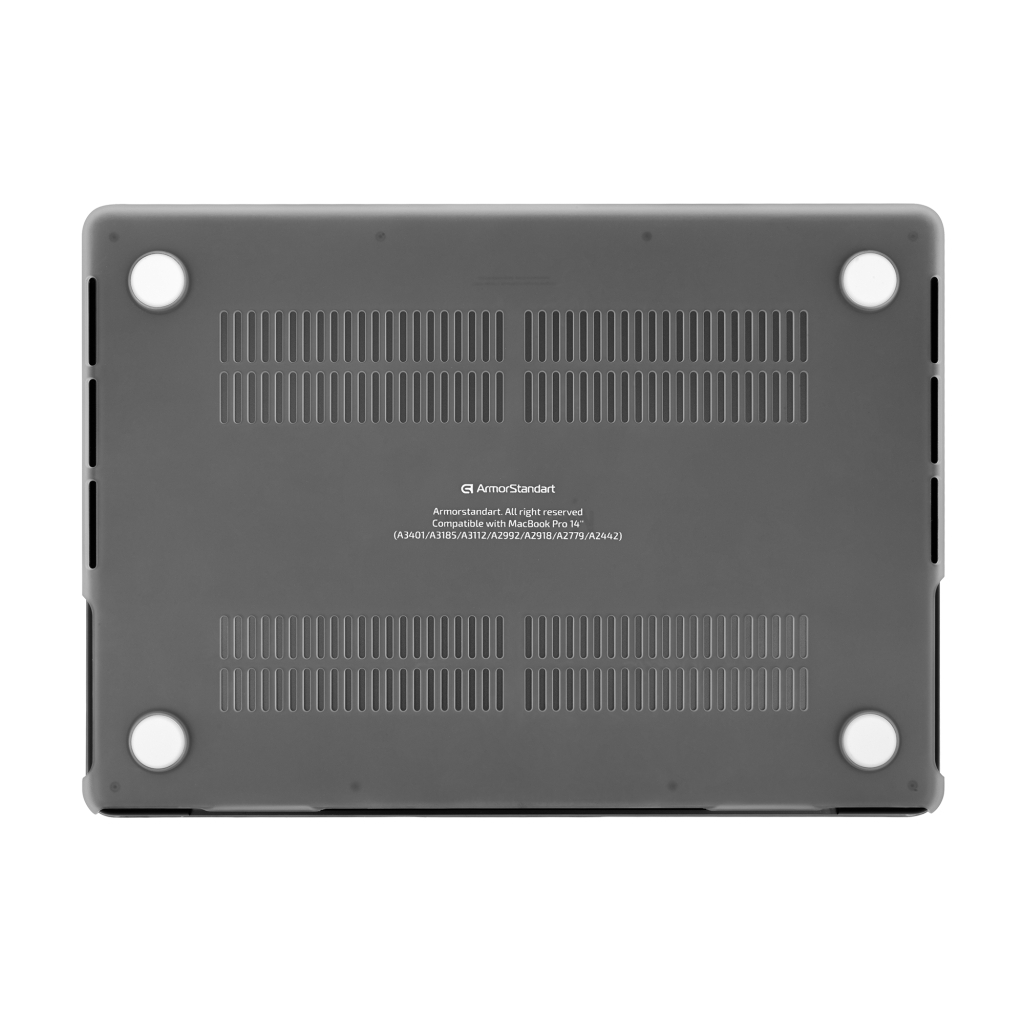 Чохол до ноутбука Armorstandart 13.6" MacBook Air M4/M3/M2 (A3240/A3113/A2681) Clear Matte (ARM79455)